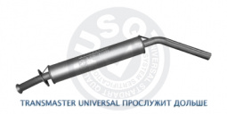 Резонатор 21214 "Transmaster Universal" Евро 2 под катализатор (нерж.) крепление на 2 болта