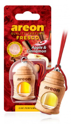 Ароматизатор подвесной с деревянной крышкой "AREON FRESCO" Apple & Cinnamon