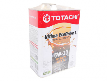 Масло моторное TOTACHI Ultima EcoDrive L SN/CF 5W30 синт. 4л