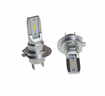 Лампа светодиод H7 12-24V 25W 6000K 1500lm M5 к-т 2шт "YADA"