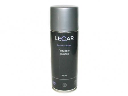 Смазка литиевая (520 мл) (аэрозоль) "LECAR"