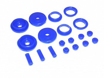 Ремнабор уплотнителей клапанной крышки 406 дв.(19шт.) (силикон) "Technik"