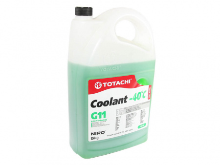 Антифриз зеленый  5кг G11 TOTACHI NIRO Coolant Green -40C