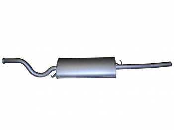 Глушитель основной 2110, 2111 "Ижора" (до 2007 г.) (2110-1201005) (нерж.)
