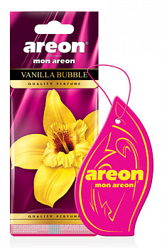Ароматизатор подвесной картонный "AREON MON AREON" Vanilla Bubble