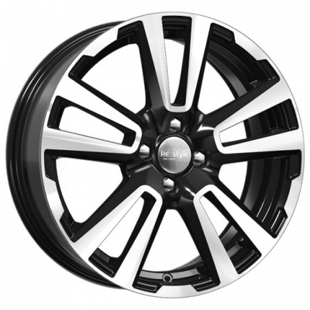Диск колеса литой K&K КС874(17_Xray) Алмаз Черный 6,5*17/4*100 d60,1 ЕТ41 (KC874)