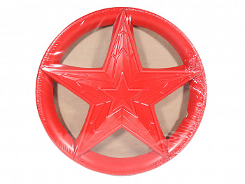 Колпаки декоративные 14" (к-т 2шт) "STAR Red"