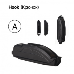 Щетка стеклоочистителя бескаркасная 525мм 21" "ЗавГар" Hook, Pinch tab, Top Lock, Push Button, Bayonet arm, Side pin