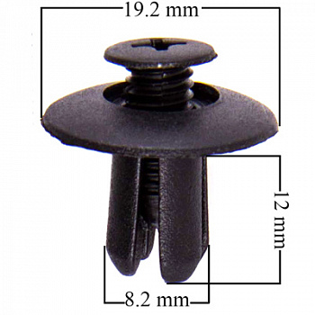 Пистон обивки "SKYWAY" MAZDA 323/323F/BT-50/CX-5/CX-7/CX-9/DEMIO/MAZDA 2/MAZDA MPV/XEDOS-6/BONGO 005