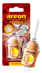 Ароматизатор подвесной с деревянной крышкой "AREON FRESCO" Coconut