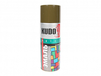 Краска аэрозольная хаки "KUDO" (520 мл)