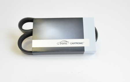 Ремень генератора Largus, Logan, Sandero с ГУР (5PK1110) без конд."CARTRONIC"