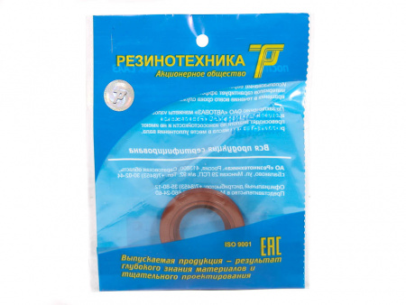 Сальник коленвала 2170,2190,VESTA,XRAY,2108 передний (малый) , р/вала 2108-15,2170 "РТ" Viton МКВ