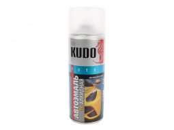 Краска аэрозольная 201 белая "KUDO" (520 мл)