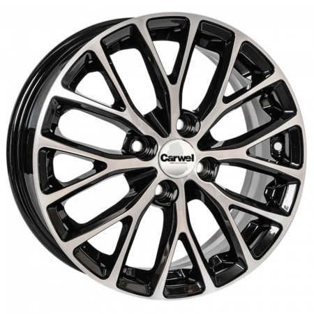 Диск колеса литой Carwel Роирита 112 AB 6*15/4*100 d54,1 ЕТ46