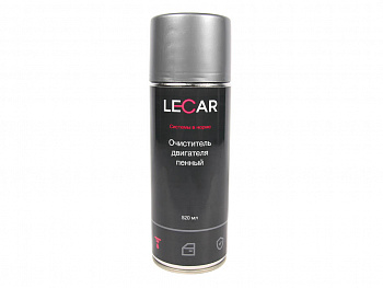 Очиститель двигателя (520 мл) пенный  "LECAR"  аэрозоль