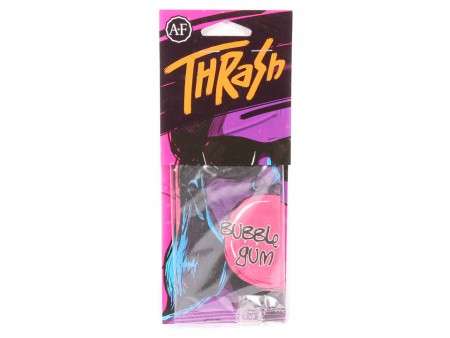 Ароматизатор подвесной картонный "AURA FRESH TRASH" Bubble Gum