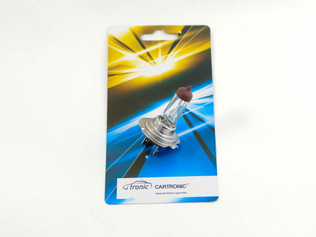 Лампа галоген H7 12/55W "CARTRONIC" Pure Light