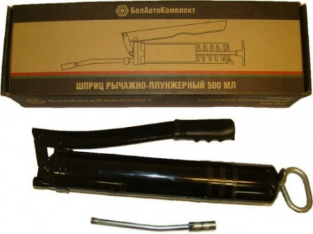 Шприц рычажно-плунжерный  (500мл) "БАК"