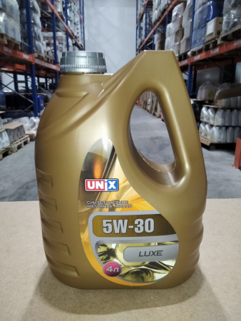 Масло моторное UNIX Luxe SM/CF 5W30 синт. 4л