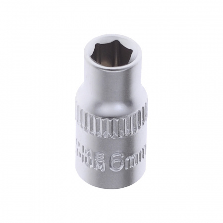 Головка  1/4"  6мм 6 гранная "AV Steel"