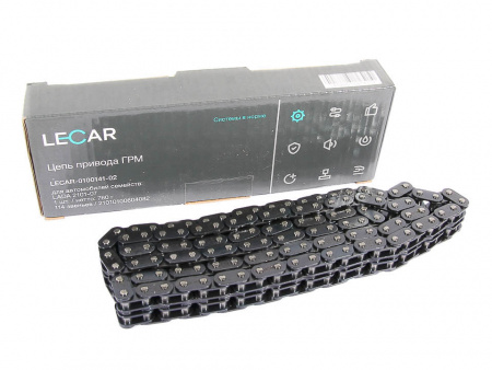Цепь моторная 2101 (114 зв.) "LECAR" (фирм. упак)