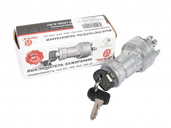 Замок зажигания к а/м УАЗ,3307,ПАЗ,ЗИЛ-4331 (4-х конт.) "Лого-Д"