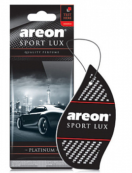 Ароматизатор подвесной картонный "AREON LUX SPORT" Platinum