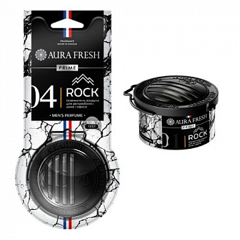Ароматизатор на панель приборов "AURA FRESH  PRIME ROCK №4" (HUGO BOSS-HUGO)