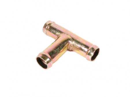 Переходник под шланг (тройник) d=14мм (метал.)