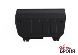 Защита картера Geely Coolray 2020- , V - 1.5 с креп. "АвтоБРОНЯ"