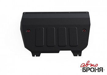 Защита картера Geely Coolray 2020- , V - 1.5 с креп. "АвтоБРОНЯ"