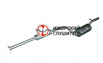 Глушитель основной  MAZDA 3 1.4 06/03-03/05  "Ижора"
