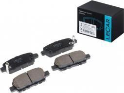 Колодки тормозные Задние, сист. Akebono / Nissan Qashqai 06-, X-Trail 07-