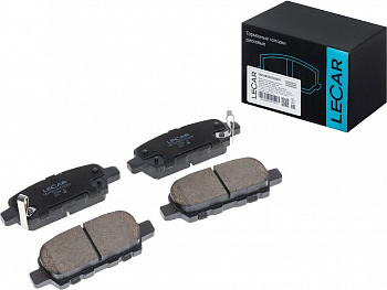 Колодки тормозные Задние, сист. Akebono / Nissan Qashqai 06-, X-Trail 07-