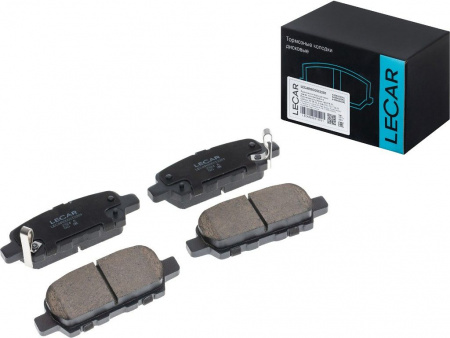 Колодки тормозные Задние, сист. Akebono / Nissan Qashqai 06-, X-Trail 07-