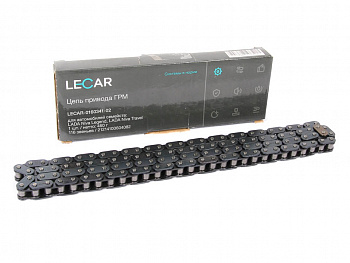 Цепь моторная 21214, 2123 (116 зв) (однорядная)  "LECAR"  (фирм. упак.)