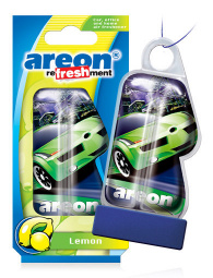 Ароматизатор подвесной гелевый "AREON" "Refreshment LIQUID" Lemon