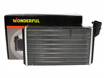 Радиатор отопителя 2110 алюмин. "WONDERFUL"