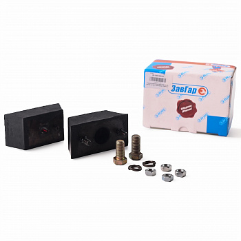 Подушка двигателя 2410,3110 дв.402 (узкая) (к-т 2шт с крепежом) "ЗавГар"