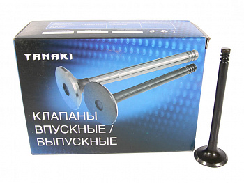 Клапана 2112,2170,1118,2190,VESTA,XRAY (дв.21127,21129) (к-т 8шт) (впускные) "TANAKI"