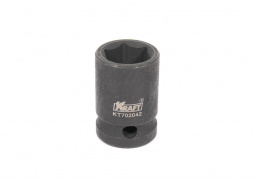 Головка ударная 17мм 6 гранная 1/2" "KRAFT"
