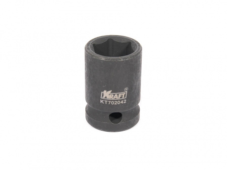 Головка ударная 17мм 6 гранная 1/2" "KRAFT"