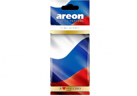 Ароматизатор подвесной картонный "AREON MON AREON" Я люблю Россию