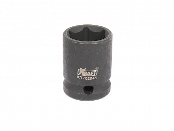 Головка ударная 21мм 6 гранная 1/2" "KRAFT"