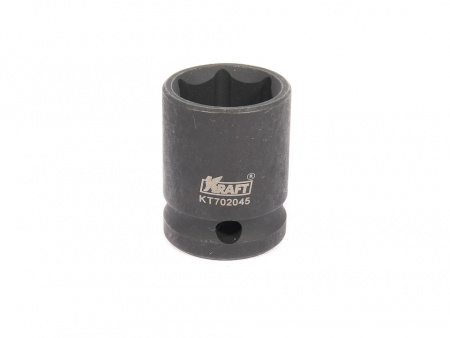 Головка ударная 21мм 6 гранная 1/2" "KRAFT"