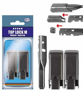 Адаптер щетки стеклоочистиля (2 шт.) TOP LOCK M
