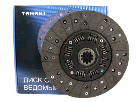 Диск сцепления УАЗ дв.4178,4218 (под рычажную корзину,вал 35мм) "TANAKI"