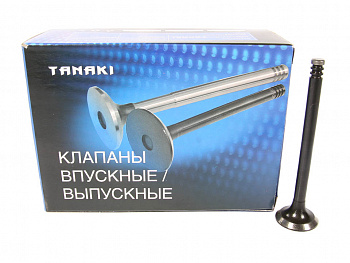 Клапана 2112,2170,1118,2190,VESTA,XRAY (дв.21127,21129) (к-т 8шт) (выпускные) "TANAKI"