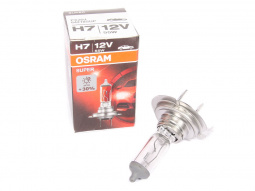 Лампа галоген H7 12/55W "OSRAM" SUPER +30%